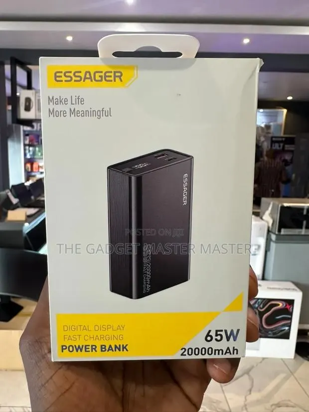 Essager FmAh 65W Fast Charging Power Bank · Photo 1