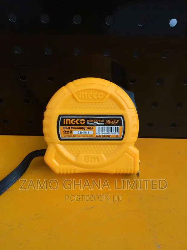 Steel Measuring Tape 8mx25mm - Hsmt39825 · Photo 1