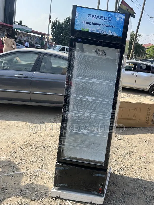 Available Glass Nasco 358L Display Fridge (NAS-FL400-1DR) · Photo 1