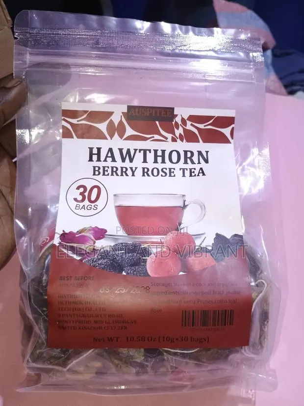 Hawthorn Berry Tea, 30 Tea Bags/300 Grams · Photo 3