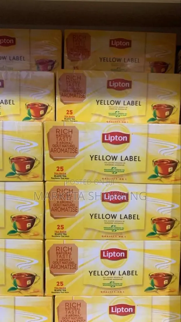 Lipton Yellow Label Teabags (50g) · Photo 1