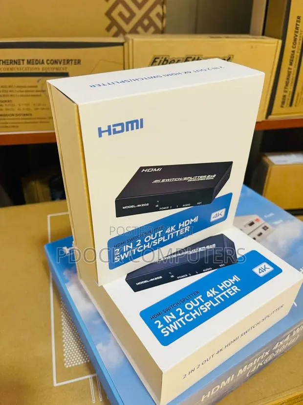 Hdmi Matrix Splitter Switch 2 Input 2 Output(2 X 2 ) · Photo 1