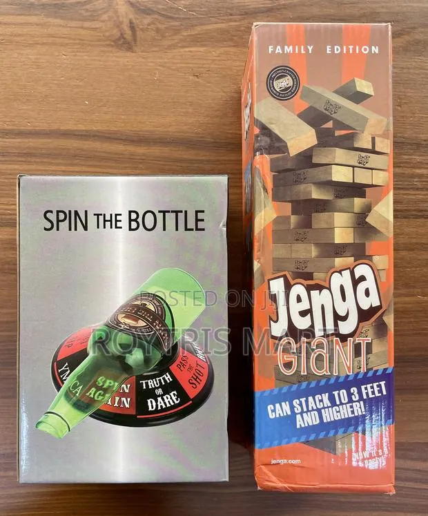 Jenga and Spin the Bottle Game · Photo 1