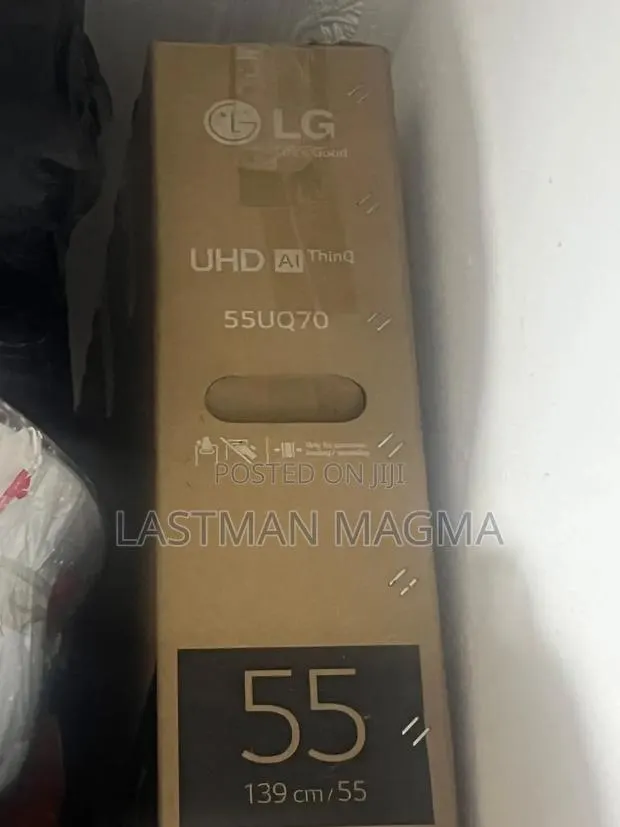 LG 55UQ70 (55-Inch, UHD 4K AI ThinQ Smart TV).
Going for a Cool Price · Photo 1