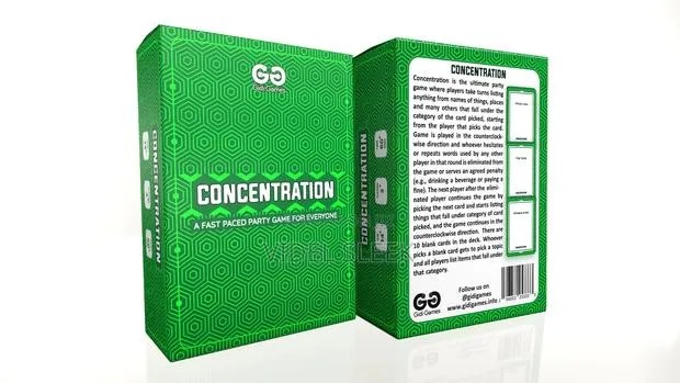Concentration Card Game · Photo 1