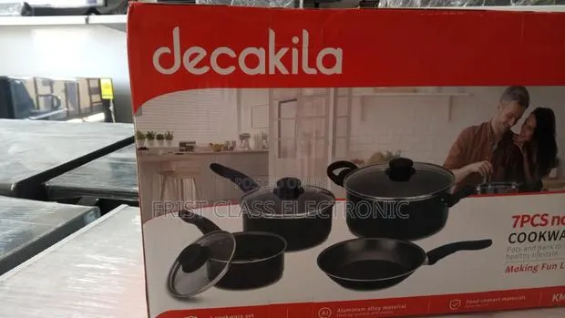 Decakila 7PCS Non-Stick Cookware Set MAkes Cooking Flexible and Fun · Photo 1