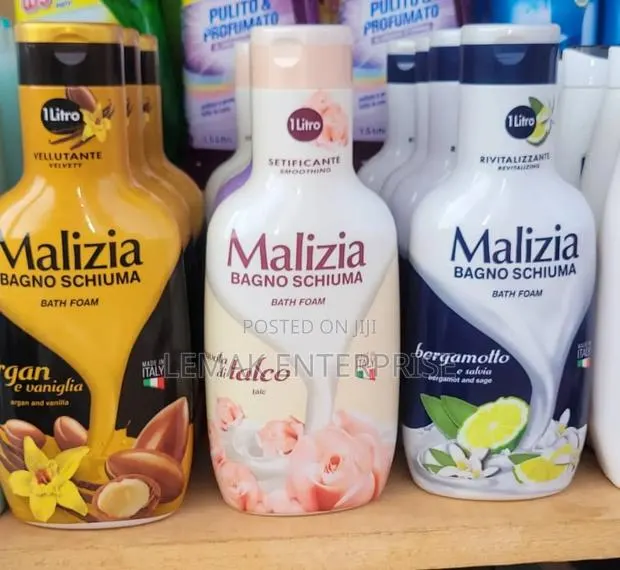 Malizia Shower Gel / Body Wash/Bath Foam From Italy · Photo 1