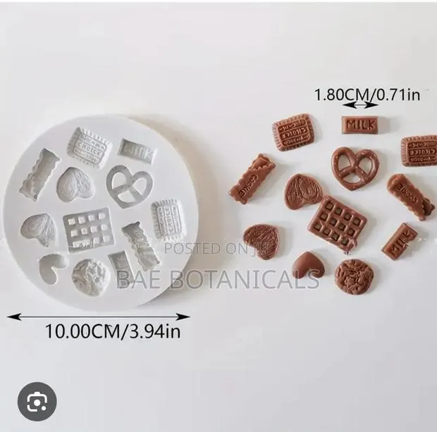 Mini Silicone Mold of Assorted Cookies · Photo 2