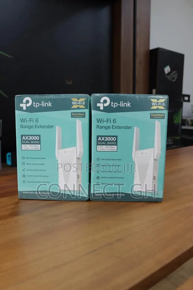 TP-Link AX3000 WiFi 6 Range Extender · Photo 1