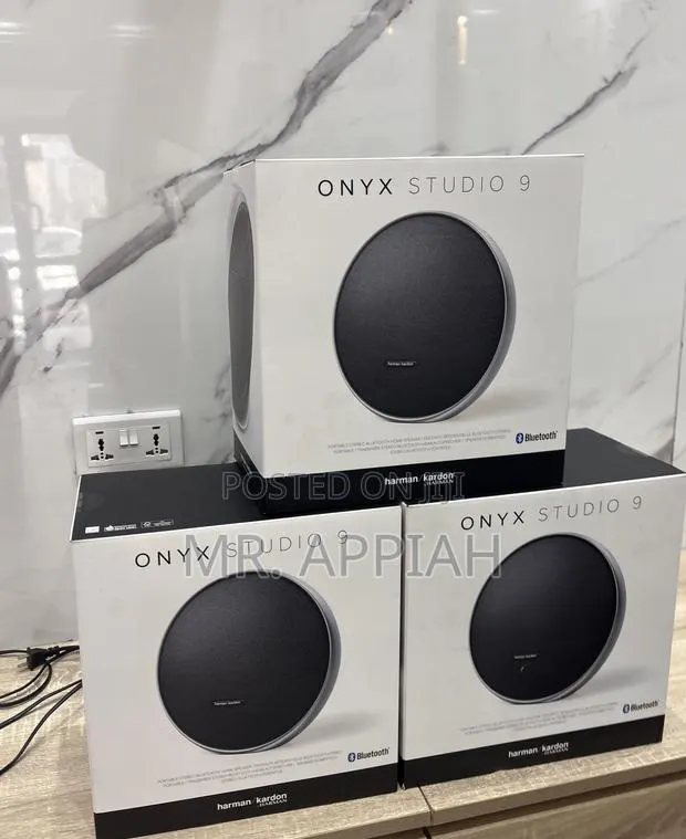 Sealed in Box Harman Kardon Onyx 9 Portable Bluetooth Speaker(50watt) · Photo 1