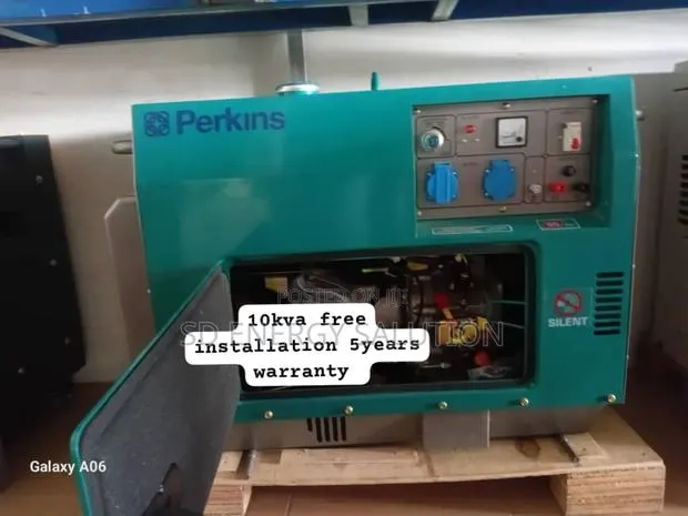 Power Banked Power Backed Perkins 10kva Diesel 13000watts · Photo 1