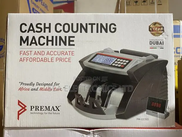 Premax Pm-cc35d Bill Money Counting Machine · Photo 1