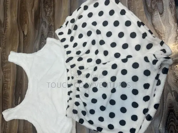 Fluffy Fashionable Top and Short Sleepwear/ Walkabout · Photo 1