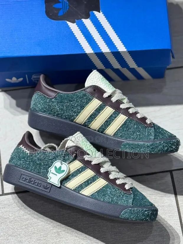 Adidas Forest Hills Brain Dead Green Violet Tone · Photo 1