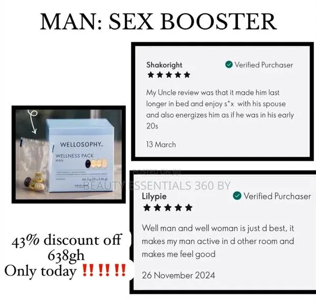 Wellosophy Wellness Pack Man Woman · Photo 1