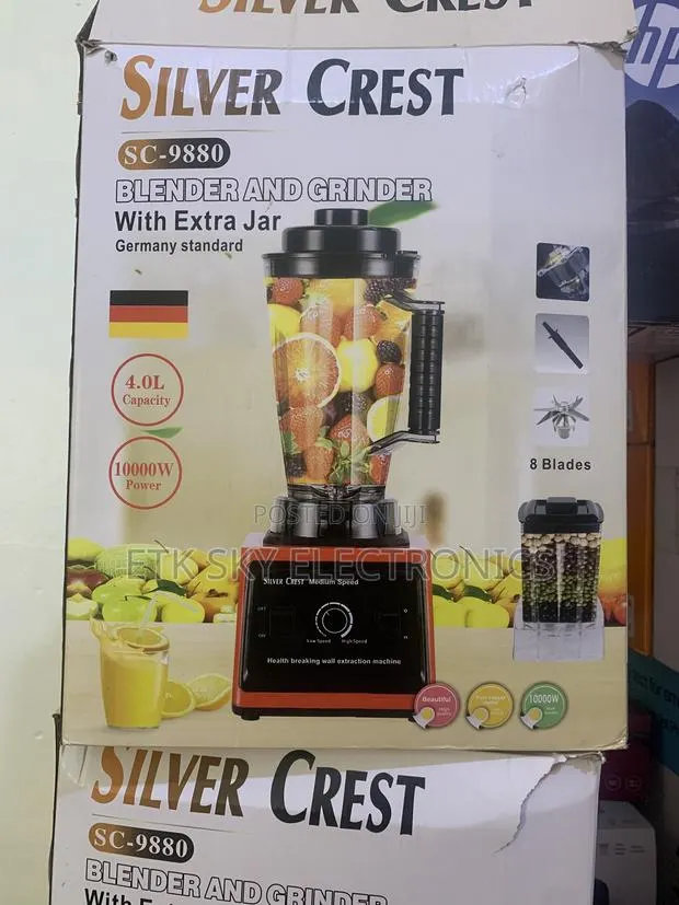 Silver Crest Blender · Photo 1