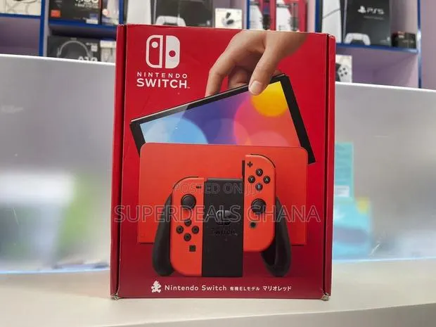 Nintendo Switch Oled Mario Red Edition · Photo 1