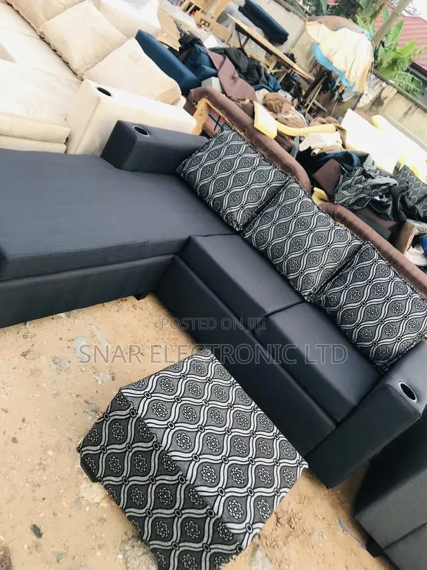 Nice L Shape Sofas Plus Table · Photo 1