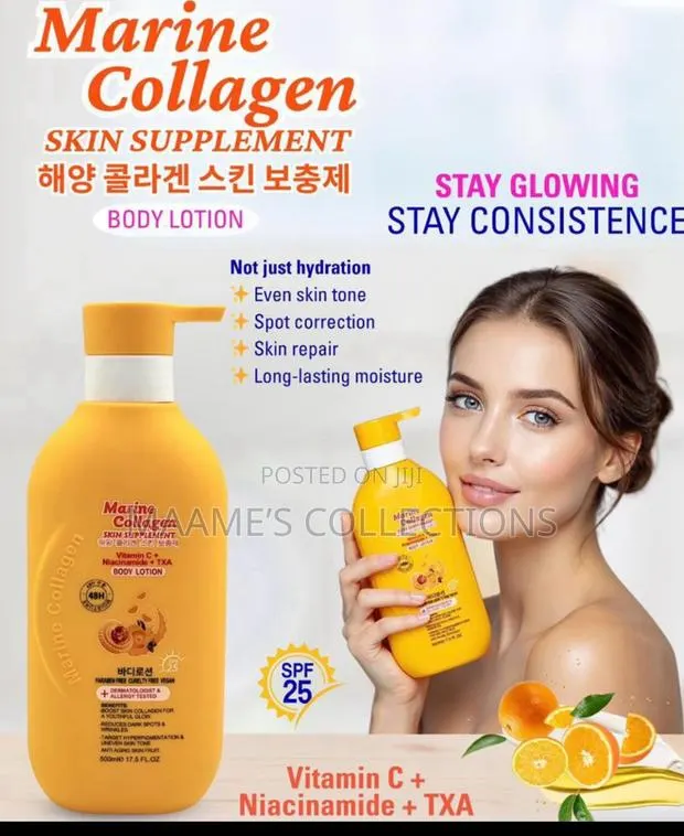 Marine Collagen Skin Supplement Body Lotion · Photo 1