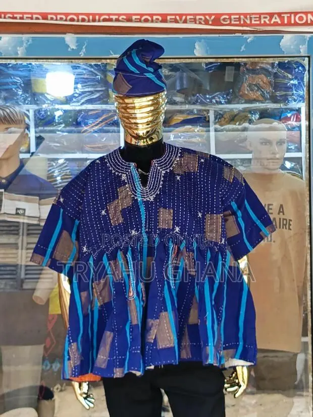 Shop Authentic Power Smock at Tryahu– Premium Batakari Fugu for Men · Photo 1