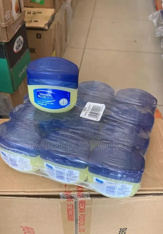 Vaseline Blueseal Pure Original Petroleum Jelly 100mlx12 · Photo 1