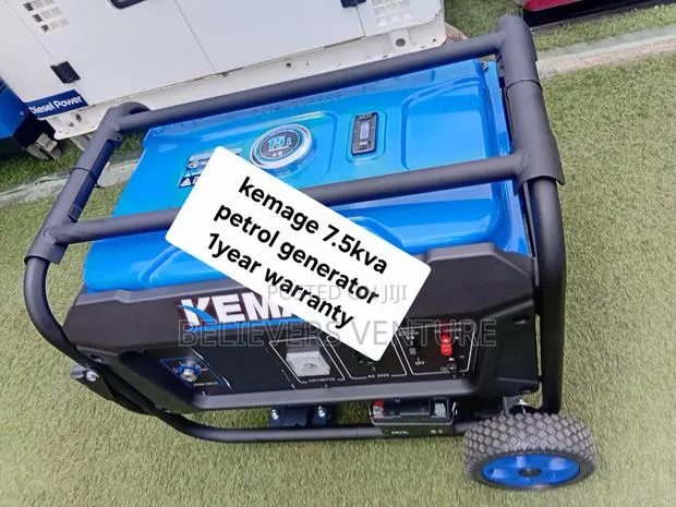 Kemage 7.5KVA Petrol Generator for Uninterrupted Power Supply · Photo 1