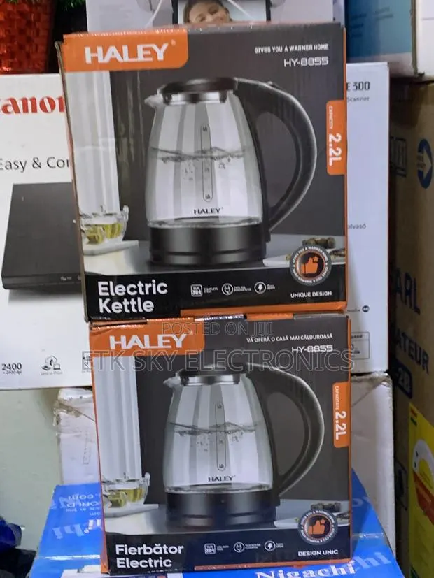 Exclusive Haley Electric Glass Kettle · Photo 1