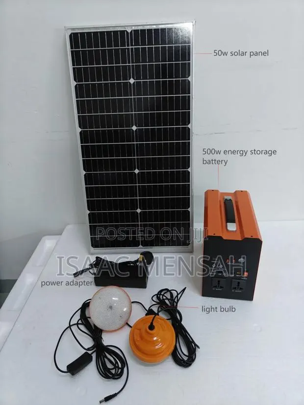 300w,500w and 1000w Sola Which Can Power Phone, Tv, Freezer,Laptop,Fan · Photo 1