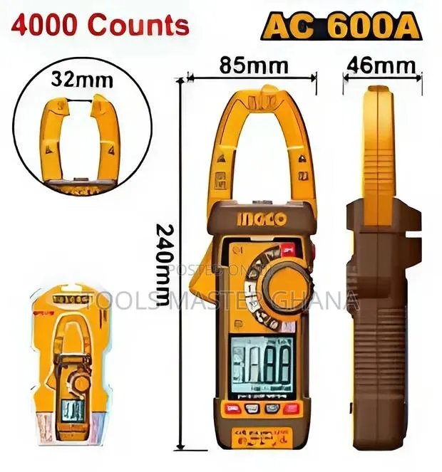Digital Ac Clamp Meter - Dcm66001 · Photo 1