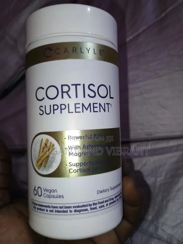 Cortisol Supplement | 60 Capsules Ashwagandha Magnesium Complex · Photo 2