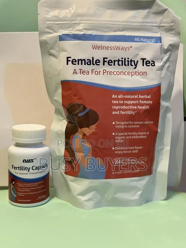 Fertility Tea and Capsule for Woman Preconception for Reproductive · Photo 1
