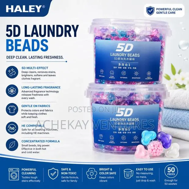 5d Laundry Beads – Scent Booster Capsules · Photo 1