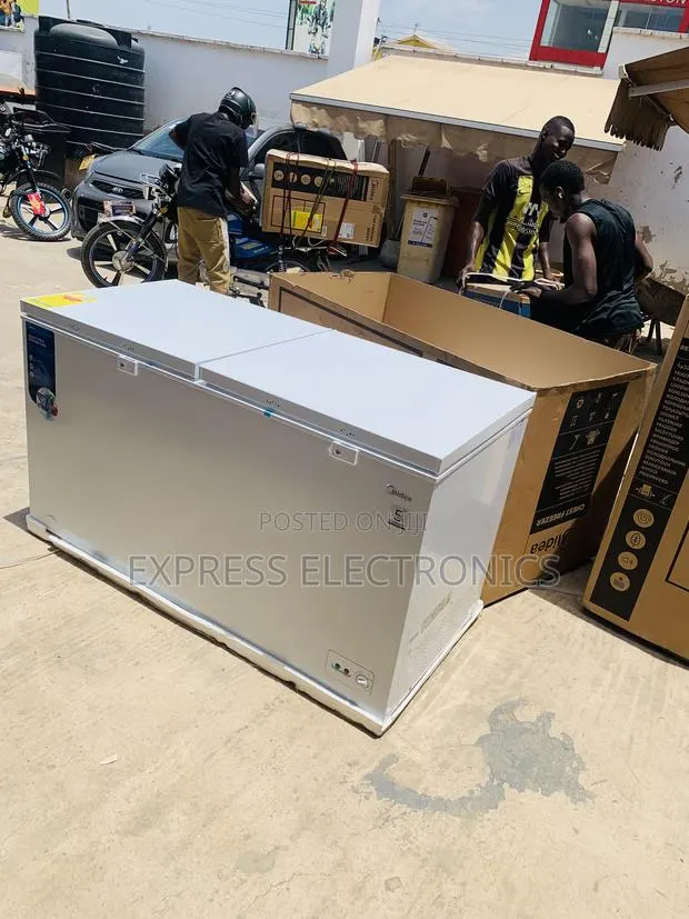 Text Us for Your Midea White Two Door 508l · Photo 1