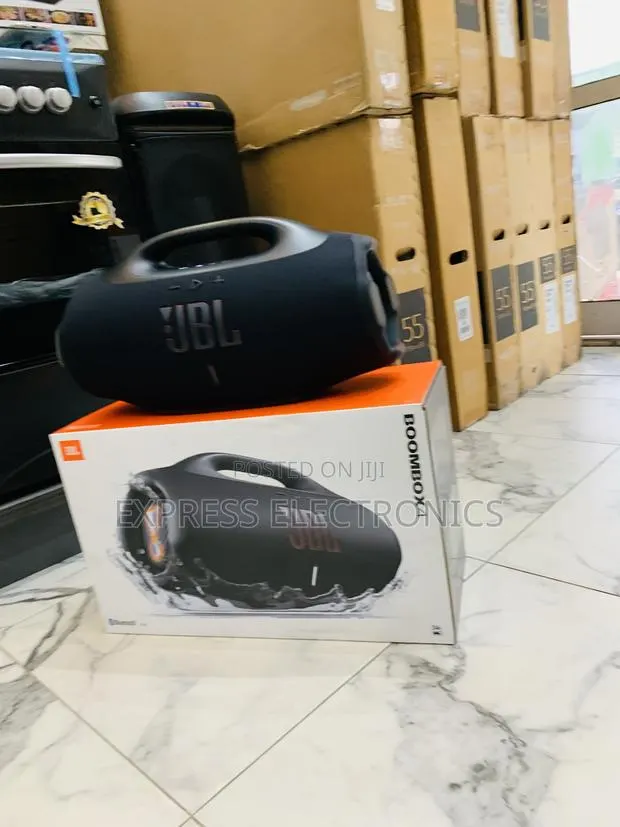 Locate Us at JBL Boombox 4 Portable Bluetooth Speaker, Waterproof · Photo 1