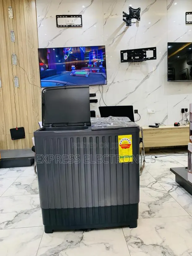 High Quality Nasco 8kg Topload Twintub Black Semi Automatic · Photo 1