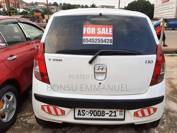 Hyundai I10 1.1 2010 White · Photo 1