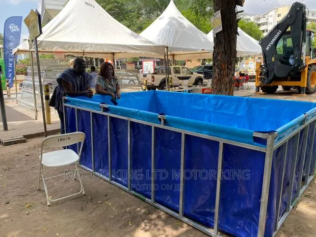 Portable High Quality Tarpaulin Fish Pond · Photo 1