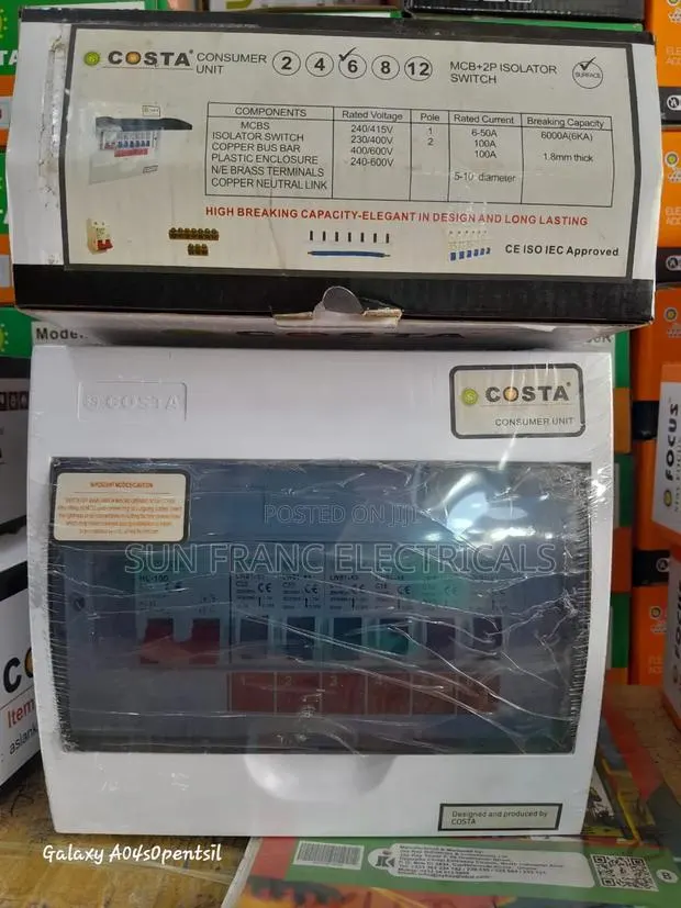 6way Costa Plastic Main Switch · Photo 1