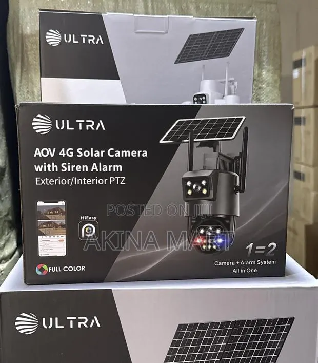 AOV Dual Lens 4g Solar Camera 2lens Solar Camera With Alarm System · Photo 3