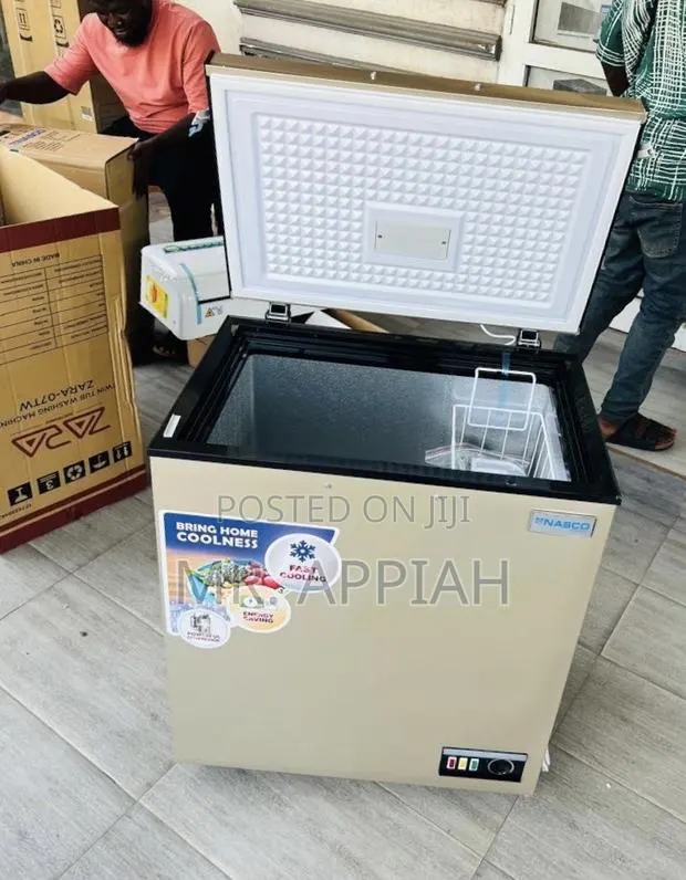 Shop Original Nasco 138l Single Door Chest Freezer(Gold)Nas-175fl · Photo 1