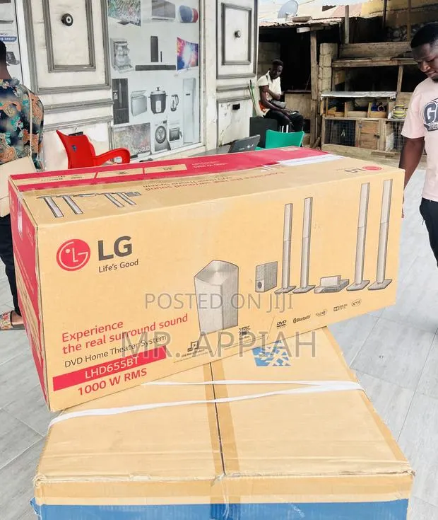 Premium Quality Lg LHD 655bt Audio System(Black) · Photo 1
