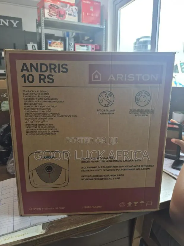 10ltrs Ariston Andris -10l Electric Water Heater · Photo 1