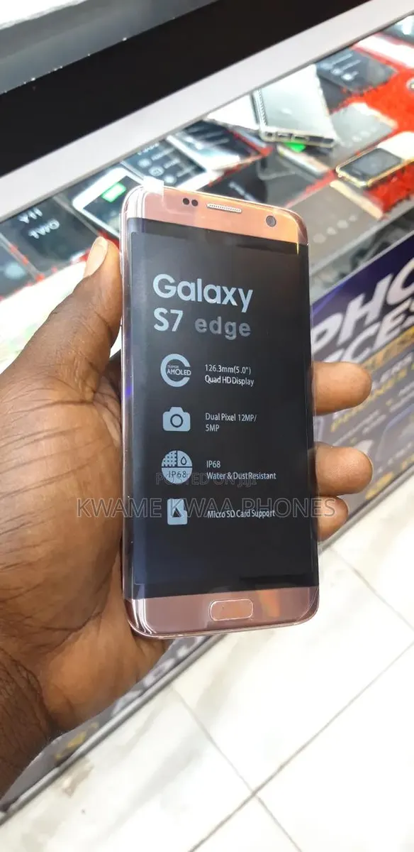 New Samsung Galaxy S7 edge 32 GB Rose Gold · Photo 1