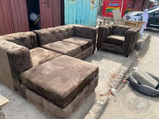 L-Shape Sofa With Single Sofa, for Sale · Photo 1