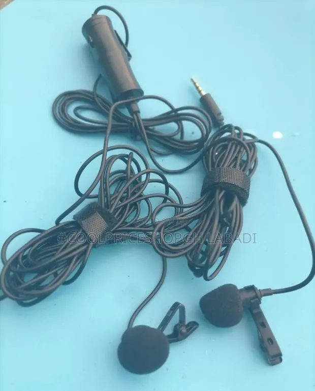 Dual Lavalier Universal Microphone · Photo 1