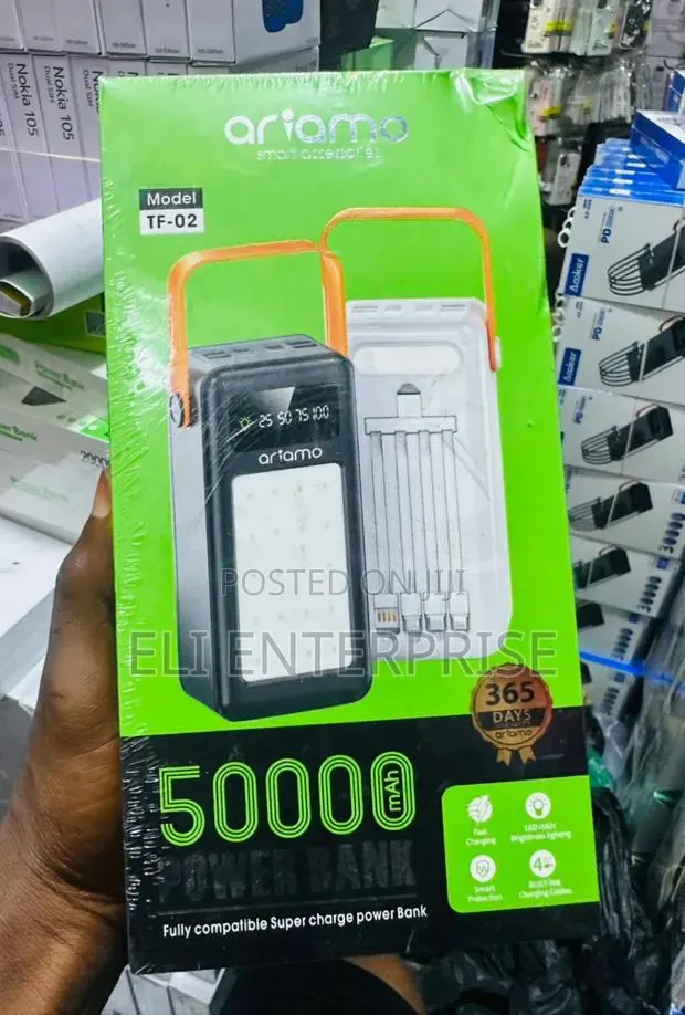 50,000 mAh High-Capacity Power Bank · Photo 1