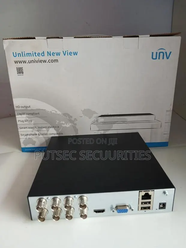 8 Channel Uniview DVR 2mp