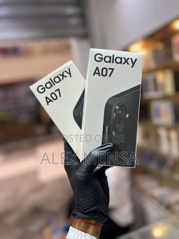 New Samsung Galaxy A07 128 GB Black · Photo 1