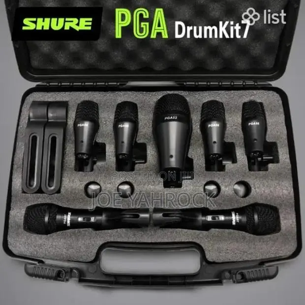 Shure and Sennheizer Drums Mic · Photo 1