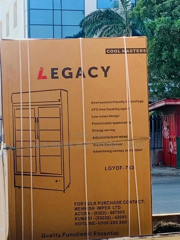Extremely Cooling Legacy Double Door Display Fridge. · Photo 1